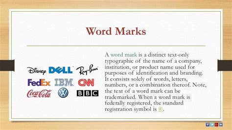 Trademarks Service Marks Word Marks Copyrights What Why And How