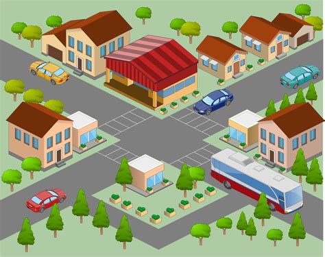 Images For Neighborhood Map Clipart Community Clipart Clip Art