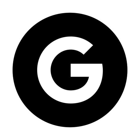Logo Google Meet Icon Black And White - new google, g, google 2015, google, Circle icon - Google ...