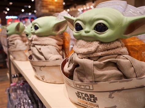 Photos New Baby Yoda Toy Doll Appears At World Of Disney In Disney