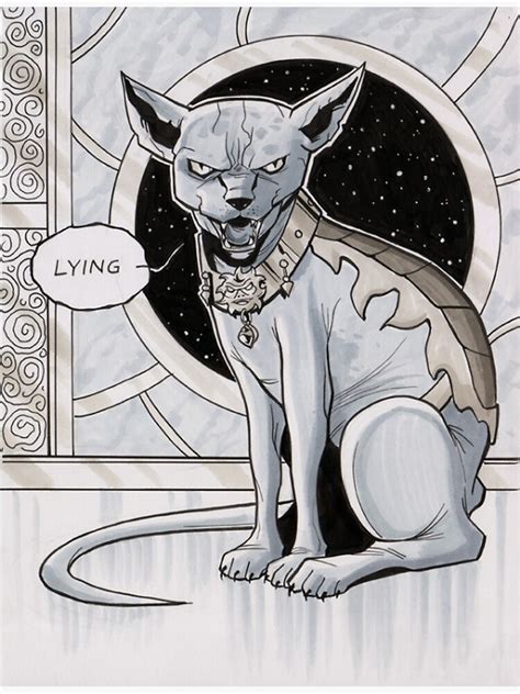 Lying Cat Saga Comic Art Poster For Sale By Candancewaa Redbubble