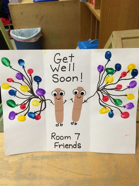 You get to decide where they use the card. Get Well Card | Get well cards, Classroom card, Get well soon gifts