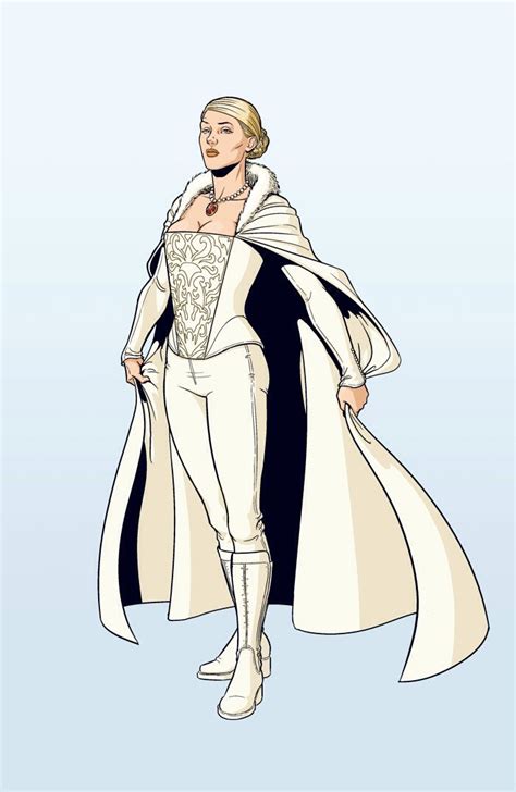 Emma Frost The White Queen Of The Hellfire Club Emma Frost Jamie