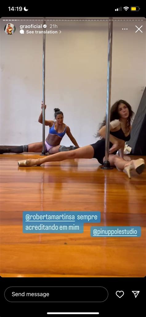 Gracyanne Barbosa Surge Dan Ando Em Pole Dance