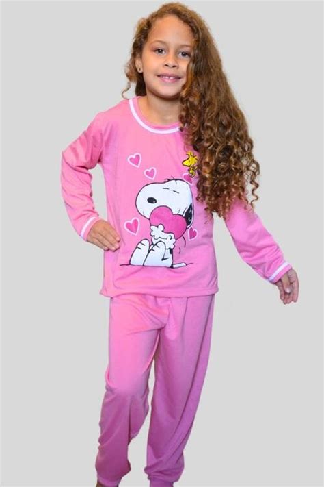 Comprar Pijama Longo Infantil Colors Rosa A Partir De R1999 Fabrica De Pijamas Atacado E