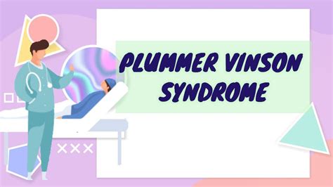 Plummer Vinson Syndromedifficulty In Swallowing Esophageal