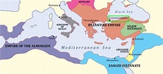 Constantinopla mapa de ubicación - Constantinopla en el mapa de europa ...