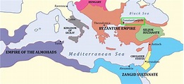 Constantinople map location - Constantinople on map of europe (Turkey)
