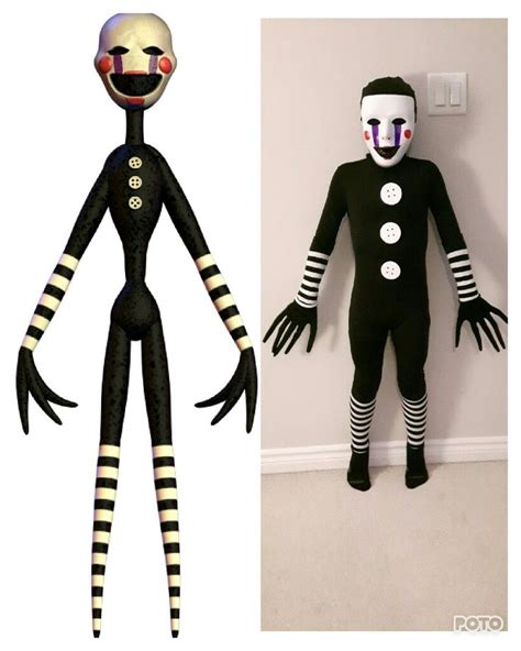 Puppet Master Fnaf Halloween Costume Fnaf Costume For Kids Clever