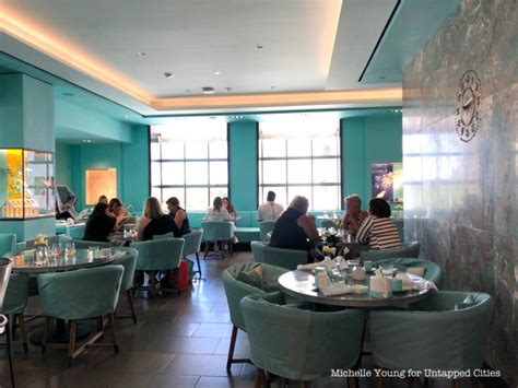 at blue box cafe you can now do breakfast at tiffany s at tiffany and co flagship store