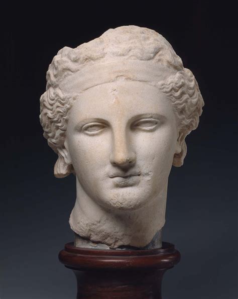 Apollo Greek Roman God Bust Head Sculpture Handmade Alabaster Ancient