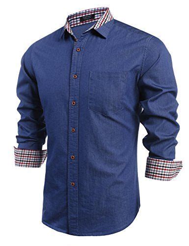 Coofandy Mens Casual Dress Shirt Button Down Shirts Lar Shirt