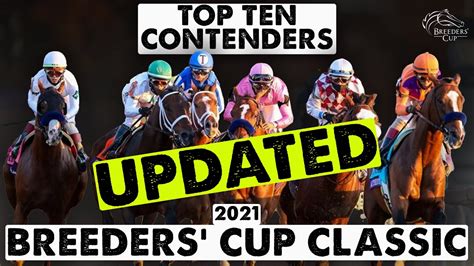 Updated Top 10 2021 Breeders Cup Classic Contenders Road To Races At