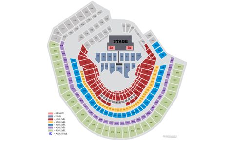 Citi Field Seating Chart With Seat Numbers