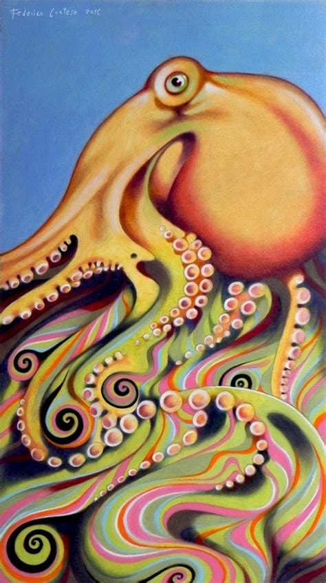 Colorful Octopus Painting At Explore Collection Of