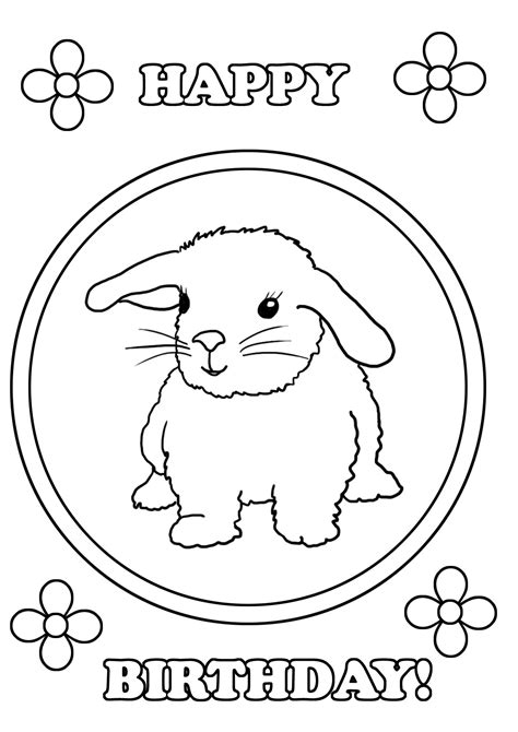 You've come to the right place! Birthday Coloring Pages