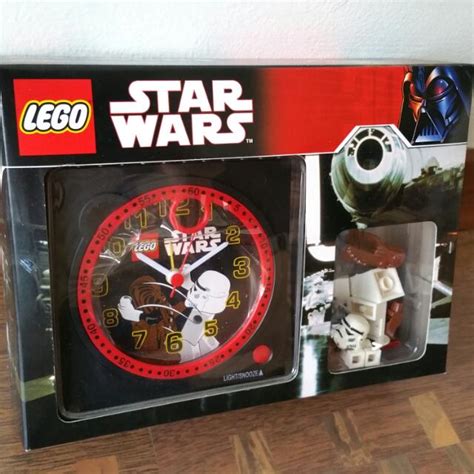 Rare Lego Star Wars Alarm Clock With Minifigures Hobbies And Toys Toys