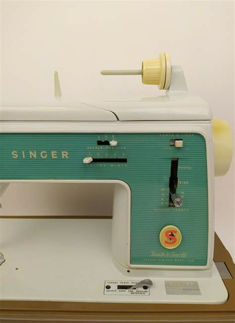 Vintage Singer Touch And Sew Sewing Machine Deluxe Zig Zag Model Etsy