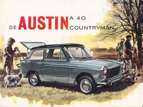 1960 Austin A40 Countryman Brochure