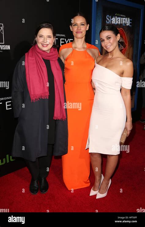 Premiere Of Hulu S Shut Eye Featuring Isabella Rossellini Kadee Strickland Emmanuelle