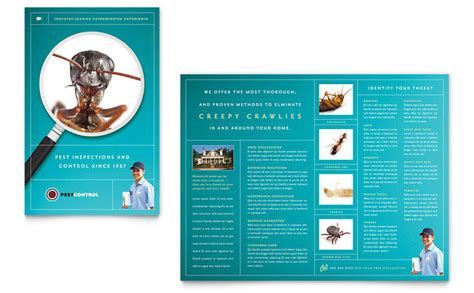 These websites are good examples of successful small business website design. Pest Control Services Brochure Template - Word & Publisher
