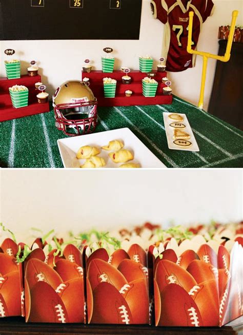 Kids Football Party Ideas Hostess With The Mostess