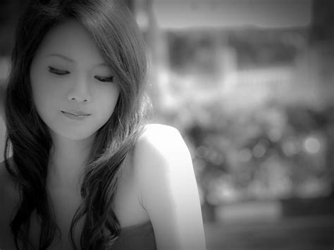 Black And White Beautiful Girls Photo Wallpaper Preview