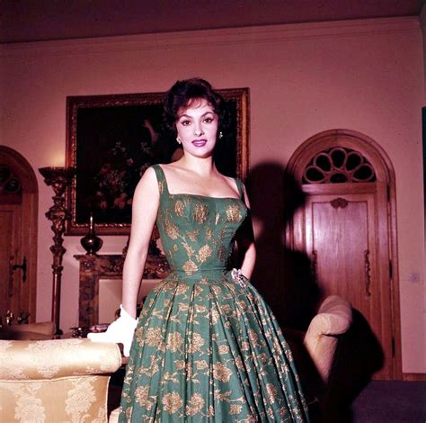 gina lollobrigida classic beauty of the 1950s and the early 1960s ~ vintage everyday