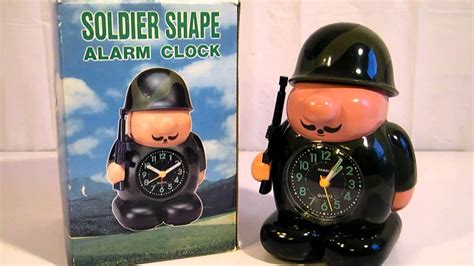 Army Soldier Bugle Horn Alarm Clock Youtube
