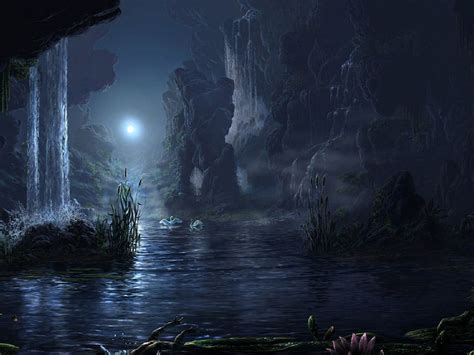 Breathtaking Dark Wallpapers For Your Desktop Fantasy Art Landscapes