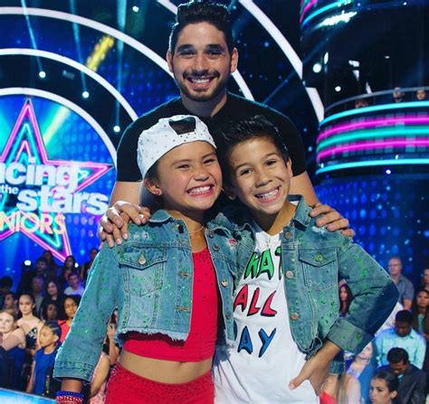 Alan Bersten With Akash Vukoto And Kamri Peterson Dancing With The