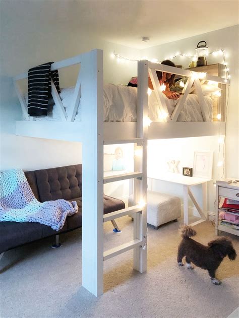 Cool Loft Beds For Small Rooms Diy Loft Bed Girls Loft Bed My Xxx Hot Girl