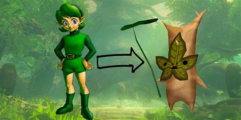 Top Trend News How The Legend Of Zeldas Kokiri Became Botws Koroks