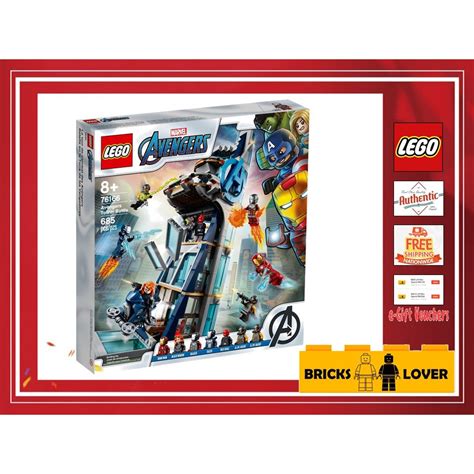 Lego 76166 Marvel Super Heroes Brickslover Avengers Tower Battle