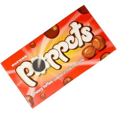 Toffee Poppets English Chocolate From The Uk Retro Sweet Shop