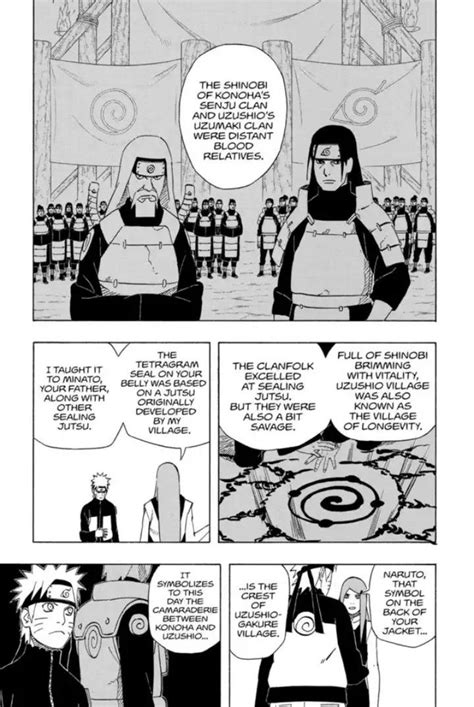 Taishiro Uzumaki Uzumaki Clan Sealing Jutsu Read Naruto Manga