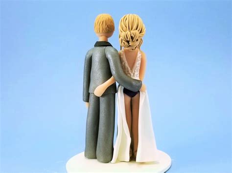 Sexy Wedding Cake Topper Personalized By MUDCARDS Etsy