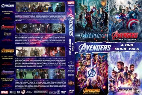 Covercity Dvd Covers Labels Avengers Pack