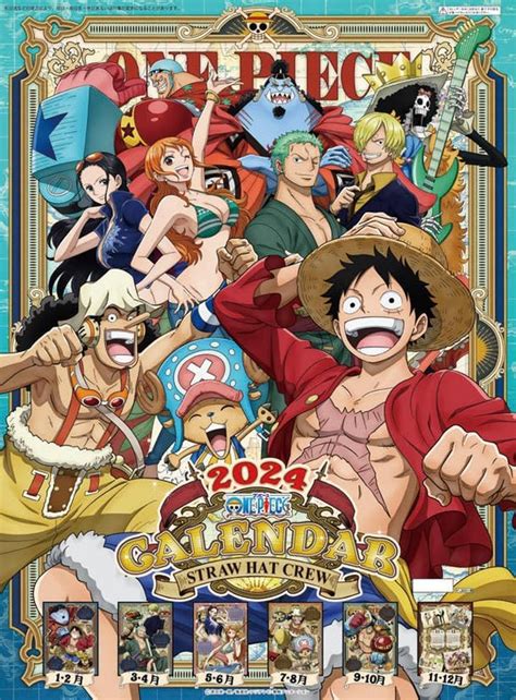 Toei Animation One Piece 2024 Wall Calendar Cl 015 Japanese Book Store