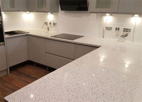 River white came in as the big trend affordable granite surrey ltd is the original affordable granite company. Chrome Quartz Worktops from Mayfair Granite