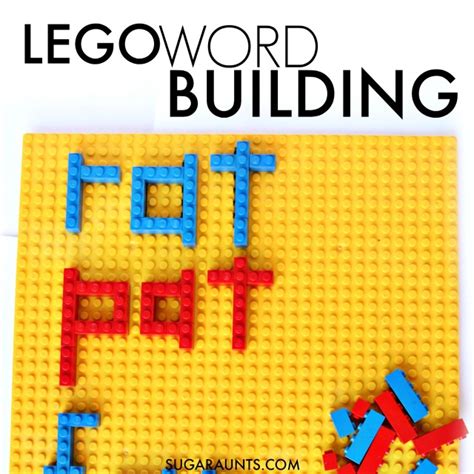 Construcción De Palabras Con Legos The Ot Toolbox