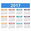 2017 Calendar - Imagenes Educativas