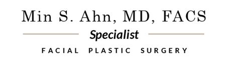 The Mini Lift Center Dr Min S Ahn Boston Facial Plastic Surgeon