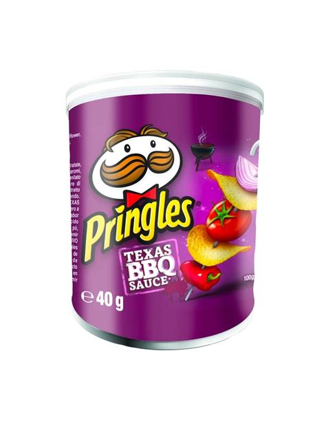 Pringles Texas Bbq 12 Pieces Of 40 G Pringles