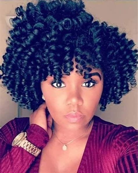 It is one of the latest hairstyles on this list. Perm Rods Styles On Natural Hair, Relaxed and Synthetic Hair