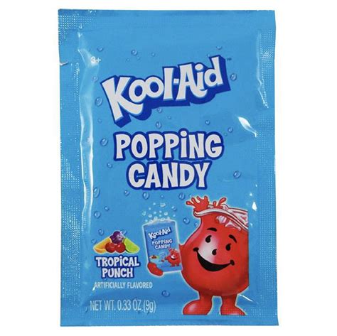 Kool Aid Popping Candy Tropical Punch Economy Candy