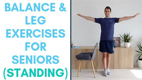 Challenging Balance And Leg Exercises For Seniors 18 Mins More Life