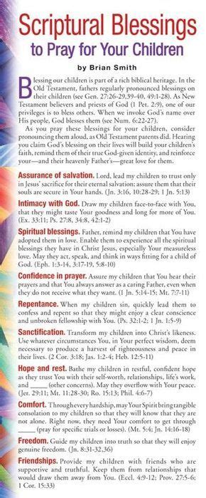 31 Biblical Virtues To Pray For Your Kids 50 Pack Prayer For My