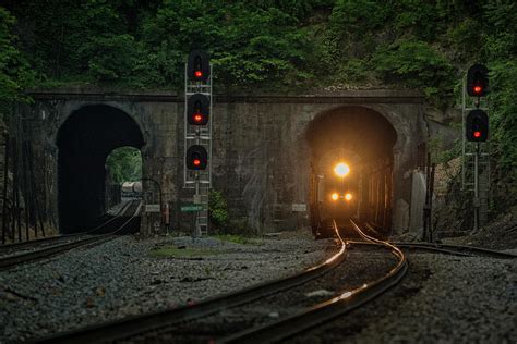 Ns Railroad At Montgomery Tunnels Photograph By Jim Pearson Fine Art