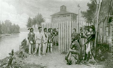 Black Hawks Surrender Photograph Wisconsin Historical Society